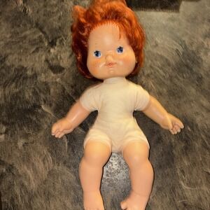Vintage 1982 Kenner Strawberry Shortcake Blow Kiss Baby Doll 14"